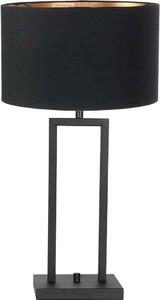 Steinhauer - lampada da tavolo - Stang - nero - metallo tessuto - Ø 30cm - E27 - 7194ZW