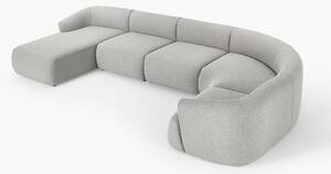 Divano XL componibile in bouclé Sofia