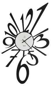 Orologio Big-Big Bang in metallo, 62x110h, colore Nero Goffrato