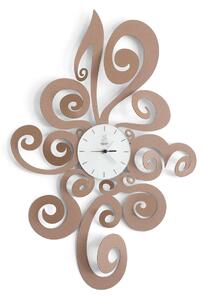 Orologio Noemi in metallo, 46x67h, colore Beige