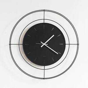 Orologio Nudo piccolo in metallo, diam.59, colore Nero Goffrato