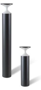 SIDRA PALO DA GIARDINO IP65 2 MISURE BIANCO E ANTRACITE LED INTEGRATO LUCE 3000K E 4000K MODERNO DI SOVIL