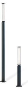 STELO PALO DA GIARDINO IP65 2 MISURE ALLUMINIO ANTRACITE LED INTEGRATO LUCE 3000K E 4000K MODERNO DI SOVIL