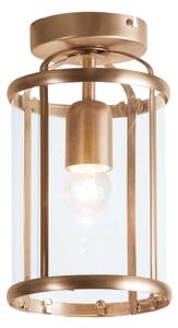 Steinhauer - plafoniera - Pimpernel - bronzo - vetro metallo - Ø 16cm - E27 - 5973BR