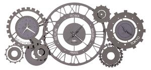 Orologio Fuso MECCANO in metallo, 97x44h, colore Ardesia-fango