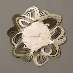 Orologio Penelope in metallo, diam.50, colore Bronzo