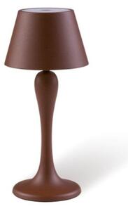 Abat-jour ricaricabile sovil illuminazione frida 97902 36 led ip54 batteria alluminio termoplastico - Sovil Illuminazione