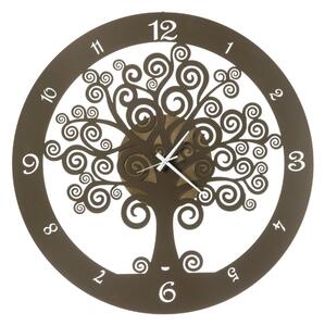 Orologio da casa moderno Big Albero della vita Diametro 70 cm colore Oro e bronzo