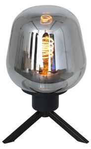 Steinhauer - lampada da tavolo - Reflexion - nero - vetro metallo - Ø 15cm - E27 - 2683ZW