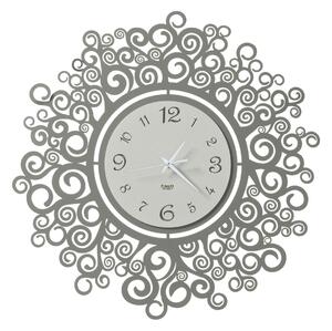 Orologio rotondo dal design originale Fonte della Vita diametro 50cm colore Fango e avorio