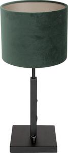 Steinhauer - lampada da tavolo - Stang - nero - metallo velluto - Ø 20cm - E27 - 8162ZW