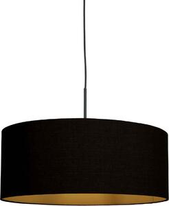 Steinhauer - lampada a sospensione - Sparkled Light - nero - lino metallo - Ø 50cm - E27 - 3960ZW