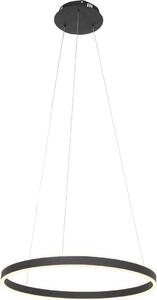 Lampada a sospensione - nero - Ringlux - plastica metallo - Ø 60cm - LED - 3502ZW - Steinhauer