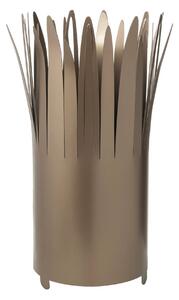 Porta ombrelli con dei raggi Sting in metallo, 23X54H, colore Bronzo