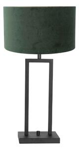 Steinhauer - lampada da tavolo - Stang - nero - metallo velluto - Ø 30cm - E27 - 8212ZW
