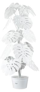 Lampada da terra decorativa MONSTERA grande Dimensioni 60xh 170 cm Il design elegante e le foglie di Monstera celebrano la bellezza della natura colore bianco