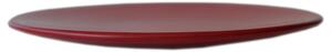 Centrotavola, portafrutta in Legno di Ontano diametro 40xh 3,5 cm colore Mogano