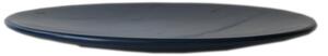 Centrotavola, portafrutta in Legno di Ontano diametro 40xh 3,5 cm colore Blu