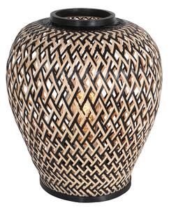 Anne Lighting - lampada da tavolo - Maze - naturale - bambù metallo - Ø 30cm - E27 - 3131BE
