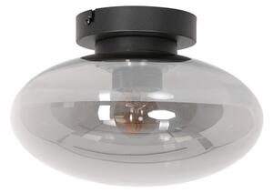 Steinhauer - plafoniera - Reflexion - trasparente - vetro metallo - Ø 25cm - E27 - 3387ZW
