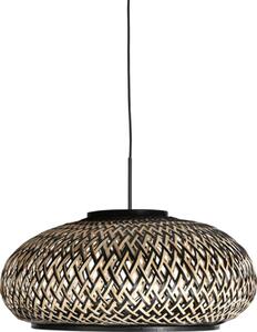 Steinhauer - lampada a sospensione - Sparkled Light - naturale - bambù metallo - E27 - 4476ZW