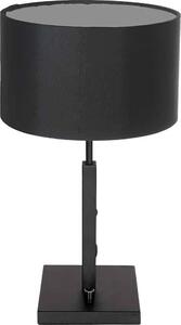 Steinhauer - lampada da tavolo - Stang - nero - lino metallo tessuto - Ø 20cm - E27 - 7197ZW