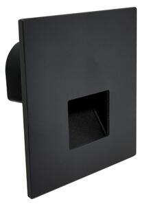 Brilagi - Lampada per scale LED JACK LED/3W/230V 3000/4000/6500K IP65 nera