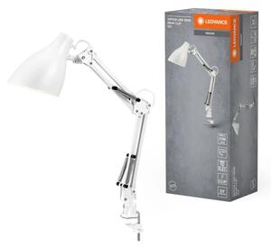 Ledvance - Lampada da tavolo con morsetto PEAR 1xE27/11W/230V bianca