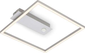 Briloner - Plafoniera LED con sensore FRAME LED/14W/230V 3000K 30x32 cm cromo satinato