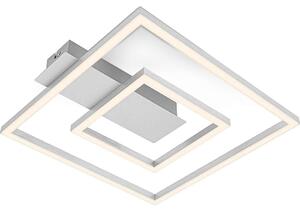 Briloner - Plafoniera LED FRAME LED/22W/230V 3000K 30x32 cm cromo satinato