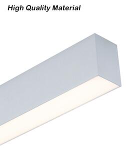 Brilagi - Plafoniera LED dimmerabile SLEEKLINE LED/40W/230V Wi-Fi Tuya argento + telecomando