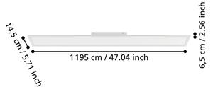 Eglo 901495 - Pannello LED a superficie MORADILLO LED/28W/230V 120x15 cm bianco