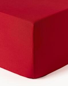 Lenzuolo con angoli boxspring in cotone percalle Elsie