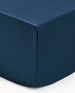 Lenzuolo con angoli boxspring in raso di cotone Premium