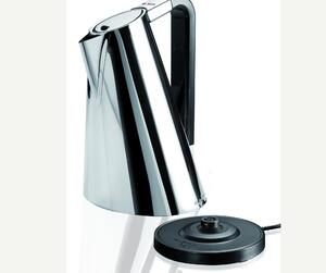 Bollitore Elettronico, VERA EASY si arresta al raggiungimento dell'ebollizione Dimensioni 22x8xh32 cm- Lt 1,7 colore inox lucido