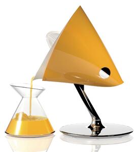 Spremiagrumi Elettrico VITA Bugatti con Caraffa in vetro soffiato temperato inclusa diametro 22,5xh 29 cm Capacit� 0.6 litri Giallo