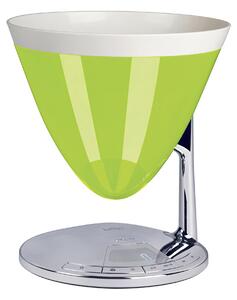 Bilancia da cucina portata massima 3 kg Bugatti Modello UMA Diametro 22xh 24 cm Funzione Bilancia e Timer ciotola removibile colore Verde Mela