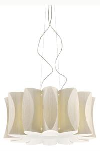 Lampadario a sospensione Larice Ghiaccio VIRUS SMALL Dimensioni 46x46xh27cm- peso 2,00 kg Supporto in Metallo Sospensione