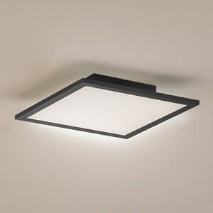 Pannello LED Enhife Lindby, Nero, Studio / Ufficio, Moderno, Plafoniera LED