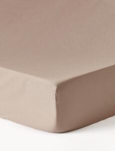 Lenzuolo con angoli topper in raso di cotone Premium