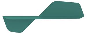 Mensola da Parete in acciaio sagomato verniciato a polvere FLAP 800 Ali Di Farfalla Dimensioni 80x24xh31 cm colore Salvia
