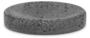 Portasaponetta grigio scuro in poliresina Suds – S|P Collection