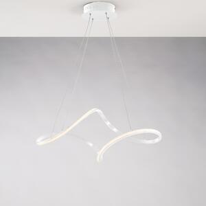 Sospensione Dana LED Integrato 65x38xH25, Bianco, Metallo e Alluminio Laccato