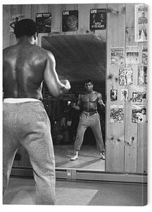 Quadro su tela Muhammad Ali - Mirror
