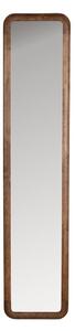 Specchio da parete con cornice in legno 26x120 cm Nyko - White Label