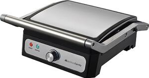 Melchioni Bistecchiera elettrica Doppia piastra Antiaderente Potenza 1800 Watt - 118330013 Iris