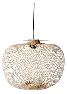 Lampadario a sospensione colore naturale con paralume in bambù ø 42 cm Rodi - Bloomingville