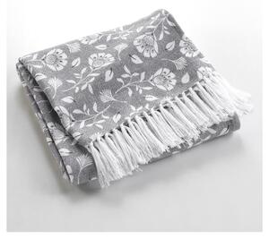 Coperta grigia 125x150 cm Flavie – douceur d'intérieur