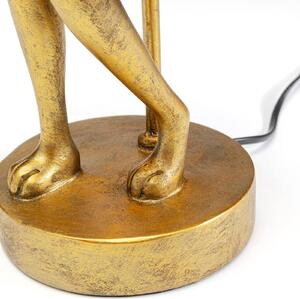 Kare Animal Rabbit lampada da tavolo, oro/nero, altezza 50 cm