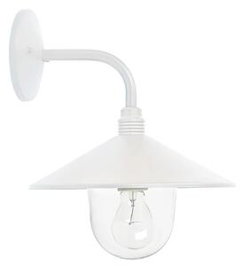 Applique in pressofusione di alluminio SPECTRE Grande Diffusori in vetro trasparente. 27x28,6x h 33 cm Altezza max lampada: 105mm. Alimentazione 230 V ~ 50 Hz BIANCO